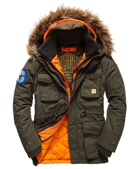 superdry winterjacke herren.